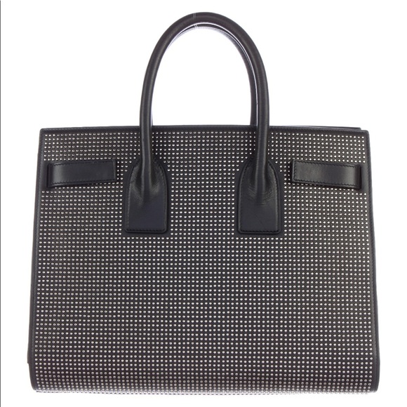 Saint Laurent Medium Sac de Jour with silver-tone - Picture 4 of 5